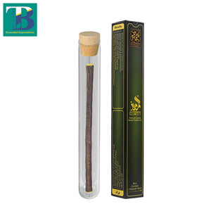 Al-Mumeez - Caja de 1 Pieza con Miswak Natural de Oliva y Soporte Higiénico de Vidrio con Tapón de Madera para Cuidado Bucal Orgánico, Frescura y Limpieza - Product Image 4