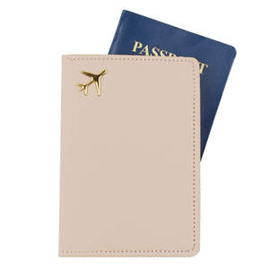 Estuche Protector de Pasaporte de Viaje de Cuero PU Engrosado con Logotipo 3D, Impermeable, Antirrobo, Transfronterizo, con Bolsillo para Identificación - Product Image 4