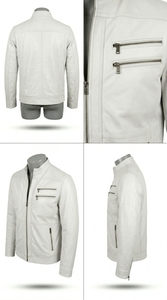 <b>Men</b> Vintage Hooded Collar <b>Jacket</b> Stylish <b>Lightweight</b> Outerwear Spring Zipper Nonwoven OEM Service - Product Image 3