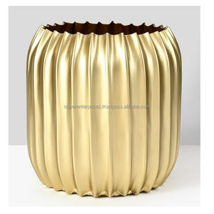 Macetas y macetas de latón de vendedor caliente indio, suministro de jardín, uso múltiple para decoración de hogar y boda, macetas de Metal, decoración de plantas verdes - Product Image 4