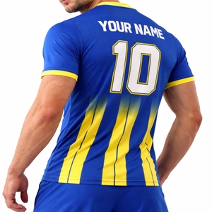 Uniforme de Fútbol Clásico para Hombre, Diseño Moderno, Transpirable, Cómodo, de Secado Rápido, 100% Poliéster, Personalizable - Product Image 4