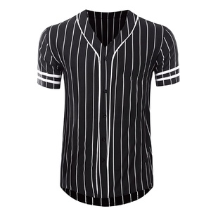 Camiseta de béisbol personalizada por sublimación, venta al por mayor, barata, EE. UU. - Product Image 1