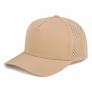 Gorra de Béisbol de 5 Paneles con Logotipo Personalizado, 100% Poliéster, Impermeable, Corte Láser, Diseño Animal, Ajustable para Playa - Product Image 4