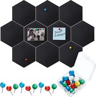 Panneaux acoustiques hexagonaux de haute qualité, ignifuges et insonorisants, avec NRC 0.8 pour studio, chambre, salon et extérieur