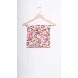 Conjunto de Pijama Corto Informal de Algodón Puro Satinado con Estampado Floral Hecho a Mano, Transpirable, para Mujer, Ropa de Dormir de Otoño, Cintura Elástica 2026 - Product Image 3