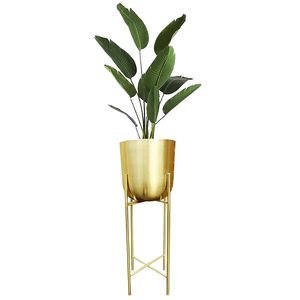 Maceta Metálica Elegante para Interiores y Exteriores, Jardín, Balcón y Hogar, Maceta Metálica con Estilo a Precio Económico - Product Image 5
