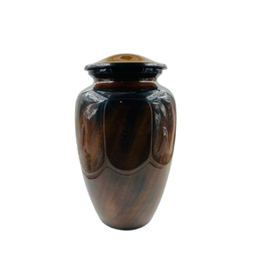 Urne funéraire pour cendres d'adultes, design unique colibri, souvenir commémoratif durable, en laiton fait main, urne de crémation personnalisée - Product Image 1
