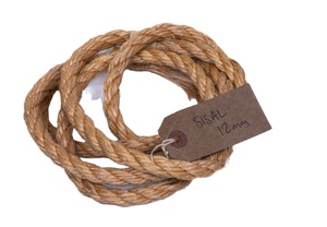 Corde en sisal écologique de qualité supérieure, cordon en fibre naturelle résistante, idéale pour l'escalade, la navigation, le jardinage, l'artisanat et l'utilisation en extérieur - Product Image 2