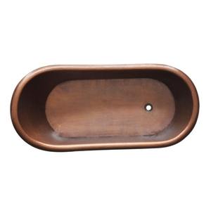 Bañera de cobre de lujo hecha a mano para una elegancia atemporal y comodidad inspirada en el spa, bañera de cobre para hogares modernos y rústicos. - Product Image 2