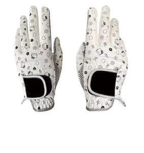 Gants de golf légers en cuir véritable avec sangle de poignet réglable pour une utilisation professionnelle et des entraînements quotidiens en extérieur - Product Image 4