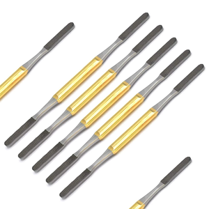 ชุดเครื่องมือขูดจมูกแบบสองด้าน TC Fomon สีทอง จำนวน 5 ชิ้น สำหรับศัลยกรรมจมูกและศัลยกรรมพลาสติก - Product Image 2