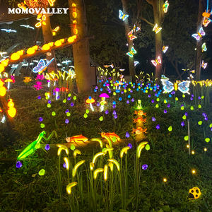 Momovalley - Carcasa Roja de ABS, Decoración de Jardín de Alta Calidad, Reloj de Mariquita Milagroso, Suministros para Fiestas, Iluminación Decorativa LED para Halloween - Product Image 6