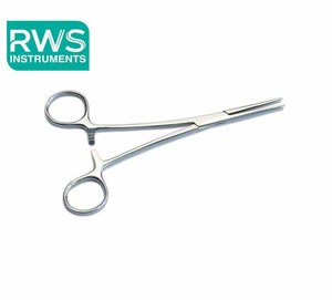 เครื่องมือผ่าตัด RWS คีมหนีบผ้าสแตนเลสแบบตรง ยี่ห้อ Kelly Rankin ได้รับการรับรองมาตรฐาน CE สำหรับการผ่าตัด ระดับ Class II - Product Image 1