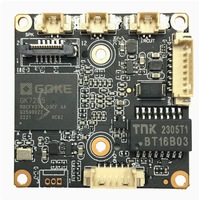Módulo de Cámara IP con Luz Negra de 6MP IMX335 GK7205V300, H.265, Visión Nocturna a Todo Color, Placa de Circuito Impreso de Seguridad CCTV