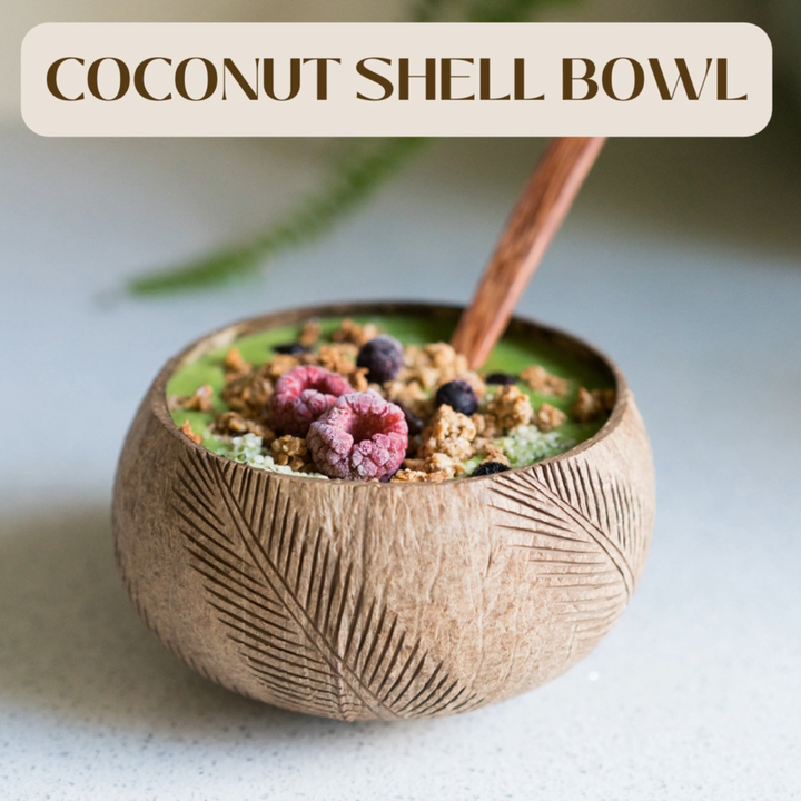 Wholesale Coconut Shell Tea Ice Cream Cups - Eco-friendly