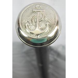 Canne de marche pour adulte de qualité supérieure avec poignée ronde, design ancre de bateau, durable, taille personnalisée, en bois, en stock - Product Image 3