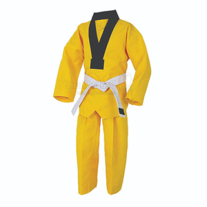 Uniformes de Taekwondo WTF Star Works, 380g, Poliéster y Algodón, Unisex, Logotipo Frontal Personalizado, Color Personalizado, Duradero, Cómodo, Secado Rápido - Product Image 2