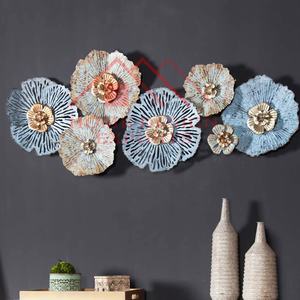 ศิลปะตกแต่งผนังแบบโมเดิร์นทำจากเหล็กชุบสังกะสีสำหรับห้องนั่งเล่นแผ่นกลมสไตล์วินเทจสำหรับตกแต่งห้องนอน/เหล็กที่ไม่เหมือนใคร - Product Image 5