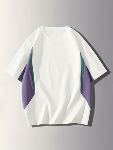 เสื้อยืดพิมพ์ลายตามสั่ง ทรงหลวม สไตล์วินเทจ ผ้าเนื้อดี คุณภาพสูง สวมใส่สบาย เหมาะสำหรับใส่ลำลอง สตรีทแวร์ สำหรับผู้ชาย - Product Image 5