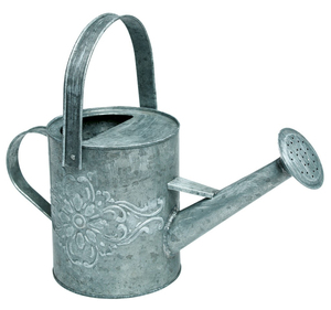 Arrosoir en zinc galvanisé avec motif diamant, outil de jardin durable pour une utilisation en extérieur et en intérieur - Product Image 4