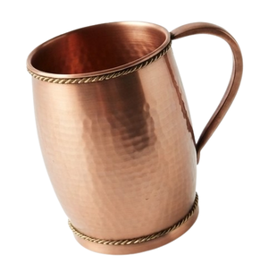 Pichet à eau en cuivre poli brillant avec poignée, nouveau style, pour la cuisine et la salle à manger - Product Image 5