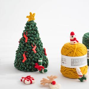 DIY Package Lambs Wool Mini <b>Christmas</b> <b>Tree</b> - Product Image 6