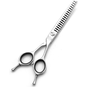 Premium 6 Inch Thinning Scissors 19 Teeth for Hair Cutting Professional Barber Texturizing <b>Shears</b> Stainless Steel Blending Tool - Product Image 3