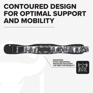 Fitness Equipment Waist Belts with Leather Base Fabric Workout Gym Accessory Premium Neoprene <b>Weight</b> Lifting <b>Training</b> Belts - Product Image 6