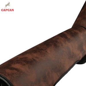 Protector de Espinillas de Cuero Ajustable para Muay Thai, Precio de Fábrica, Ligero, Ecológico, Antideslizante, Protección para Pies y Rodillas, Cierre de Gancho y Bucle - Product Image 3