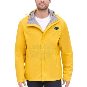 Latest Style Hooded Windbreaker Winter <b>Jacket</b> with Front Logo Breathable & Quick Dry Best Selling Wholesale - Product Image 3