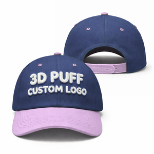 Gorras Modernas con Logotipo Personalizado, Tejido Transpirable de Secado Rápido, Ajustables, Estilo Urbano, Gorras de Béisbol con Impresión 3D en Relieve - Product Image 1
