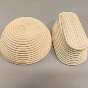 Panier de levage professionnel en rotin écologique pour pain au levain avec doublure, outils de boulangerie personnalisables, vente en gros - Product Image 6