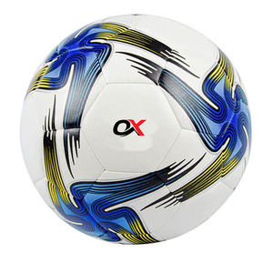 ลูกฟุตบอลคุณภาพสูง PU ขนาด 5 จาก Oxva Industries สำหรับฝึกซ้อมในโรงเรียน ทนทาน รับผลิตพร้อมโลโก้ตามสั่ง - Product Image 1