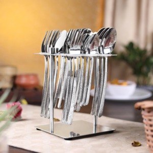 Elegante Juego de Cubiertos de Metal con Acabado Espejo, Apto para Lavavajillas, Cubertería para Bodas - Product Image 6