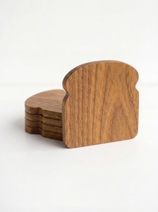 Best Quality Eco-Friendly Wooden Coaster Rustic Classic Style Design Customized Color Custom Size Belladec BI-WT568 Restaurant - Product Image 2