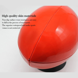 Ballon de football américain en cuir avec logo personnalisé, taille 9, qualité supérieure, coutures en cuir, ballon de rugby professionnel - Product Image 4