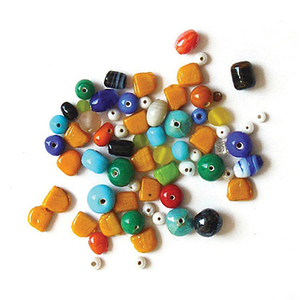 Indian Bulk Supplier Beautiful Assorted Lampwork <b>Crystal</b> Glass <b>Beads</b> Eco-friendly High Quality Jewelry Making Designer <b>Beads</b> - Product Image 3