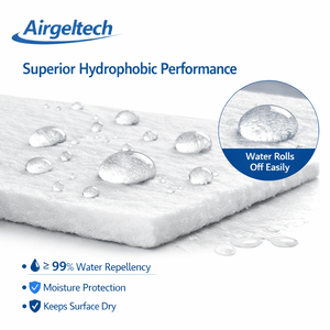 Manta Ignífuga de Aerogel de Sílice para Revestimiento de Paneles de Yeso, Aislamiento de Paredes, Barrera Térmica de Alta Temperatura y Mejora de Edificios - Product Image 2