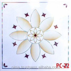 Plaque de plafond en PVC ignifuge classe A pour projets hôteliers commerciaux, blanc brillant, installation facile, prix de gros, vente en vrac - Product Image 2