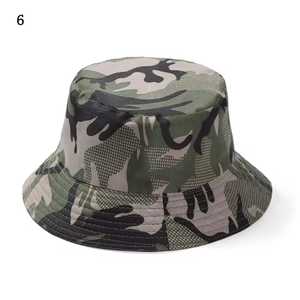 Chapeau Bob Unisexe Camouflage en Toile de Polyester pour Extérieur Printemps-Été 56-58CM Style Décontracté Adulte - Product Image 4