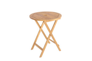 Ensemble bistrot en bois avec design pliable ou gain de place pour une placement pratique dans les petits espaces extérieurs - Product Image 5