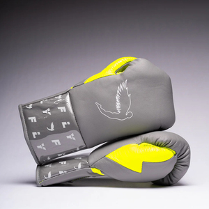 Guantes de Boxeo Personalizados de Fábrica, Hechos a Medida, 100% Cuero Genuino, con Cordones, Logotipo Personalizado, Guantes Profesionales para Sparring - Product Image 2