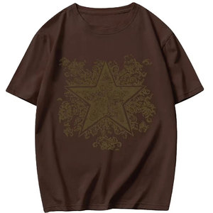 Camiseta de Hombre con Estampado DTF, Estilo Casual, Tejido Suave, Cómoda, a la Moda - Product Image 1