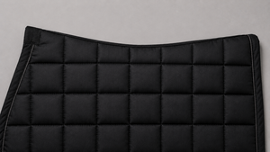 Tapis de selle polyvalent de style européen de luxe, en coton durable avec rembourrage en polyester, pour l'équitation générale et l'entraînement. - Product Image 6