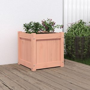Jardinière en bois massif Douglas, pots et jardinières élégants pour fleurs - Product Image 1