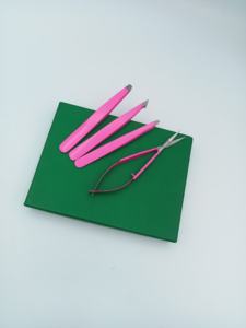 Pinzas para Pestañas de Acero Inoxidable de Precisión con Punta Lisa, Color Personalizado, Modelo 667, Empaque en Caja, Marca Privada, Revendedores de Productos de Belleza - Product Image 5