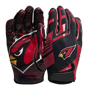 Gants de frappeur de baseball en cuir véritable de qualité supérieure, confortables, pour softball, ambidextres, respirants, durables, avec fermeture auto-agrippante - Product Image 2