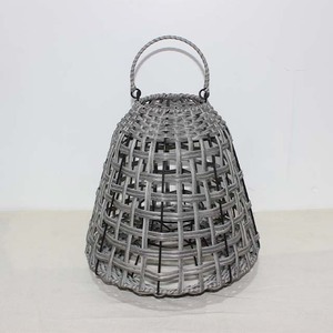 เชิงเทียนโลหะหวายทำจากพลาสติกทอสำหรับวางบนโต๊ะ - Product Image 2
