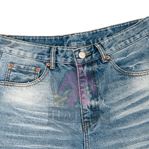 Pantalones Vaqueros Casuales de Cintura Alta para Hombre, Hechos a Medida, 100% Algodón, Ligeros, de Secado Rápido, Transpirables, Ecológicos, para Uso en Exteriores - Product Image 4
