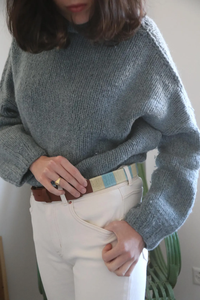 Ceinture d'équitation de loisirs sportifs, ceinture de polo brodée, ceinture d'équitation personnalisée en cuir véritable gaufré - Product Image 4